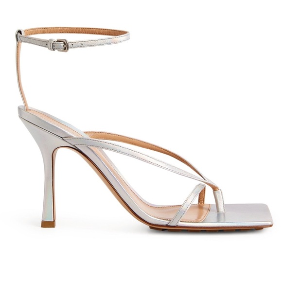 BOTTEGA VENETA
Metallic Stretch Sandals - Picture 1 of 14